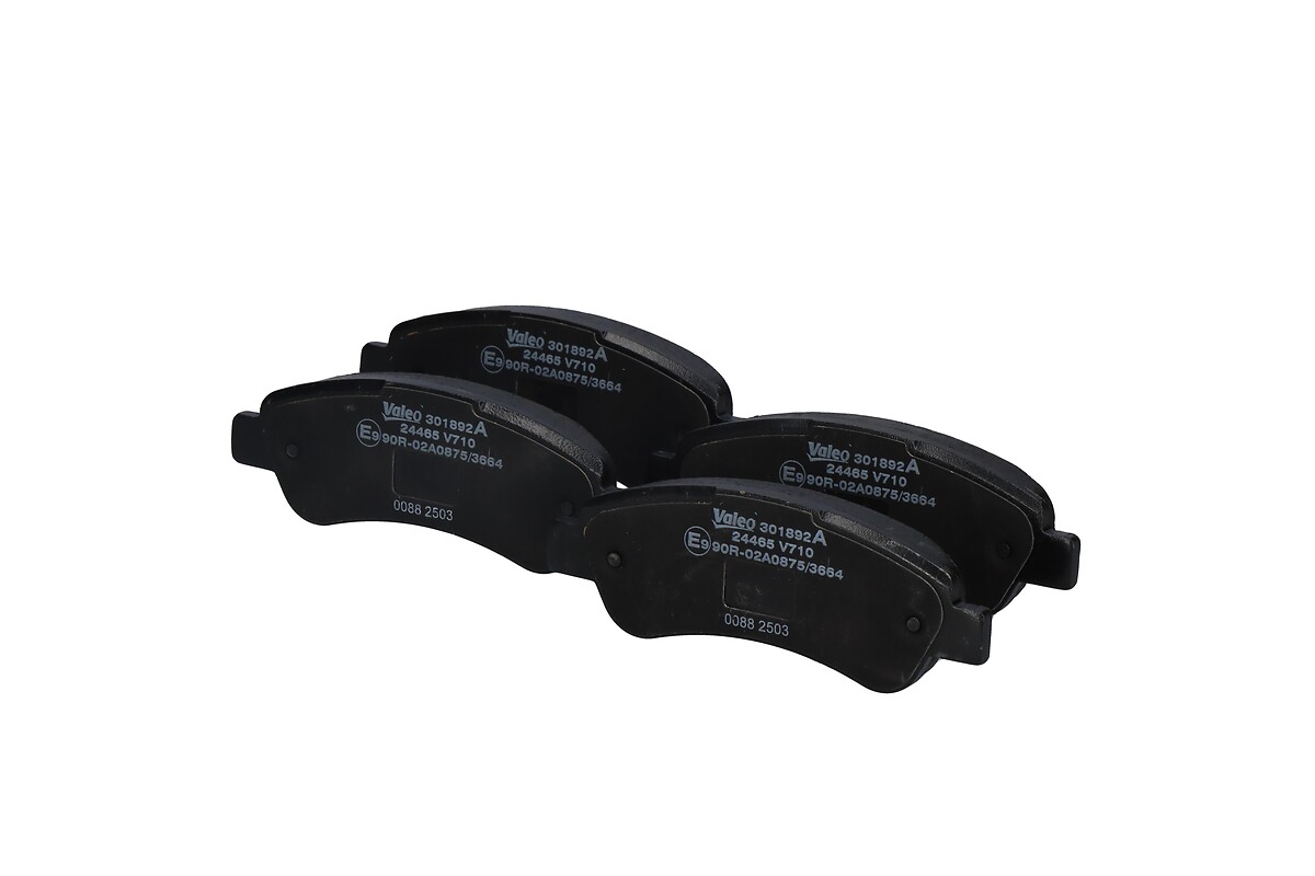 Jeu de 4 plaquettes de frein VALEO ref. 301892A